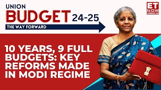 Budget 2024  10 Years 9 Full Budgets Key Announcements Of Modi Governments Budgets [upl. by Karee]