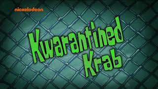 SpongeBob SquarePants Kwarantined Krab Title Card Russian [upl. by Greene135]