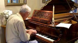 Erard piano intro and performance by Dr Dan Fahrlander 6 13 2011MOV [upl. by Aket]