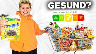 NEIN  1 TAG NUTRISCORE A PRODUKTE ESSEN😨🍀Gesund🍆 [upl. by Xantha]