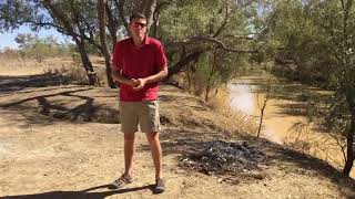 FREE CAMPING  Winton Queensland Australia [upl. by Maximilian]