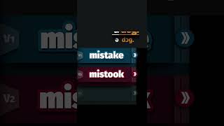 mistake  mistook  mistaken  English dictionary with examples shorts avatar [upl. by Agnese836]