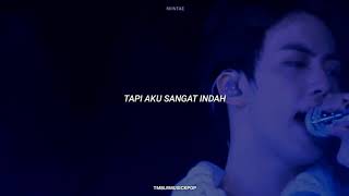 BTS JIN  EPIPHANY SUB INDO LIRIK LIVE [upl. by Island]