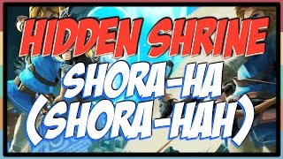 Zelda BOTW  Shora Ha Schrein Shora Hah Shrine [upl. by Turrell]