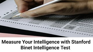 Stanford Binet Intelligence Test SBI  English [upl. by Adnal919]