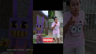 Original vs Animation  Kok Bapak Jadi Emak minecraft comedy [upl. by Akenaj]