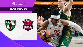 Stunning Comeback From 16 to Victory  Zalgiris  Baskonia  BASKETBALL HIGHLIGHTS R12 202425 [upl. by Jandy]