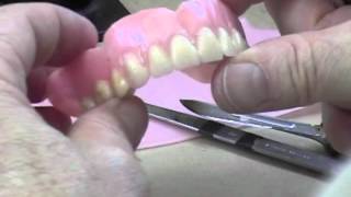 38 Finishing a Complete Denture Waxup [upl. by Aniala]