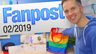 Fanpost auspacken 022019  jungsfragende [upl. by Bernette]