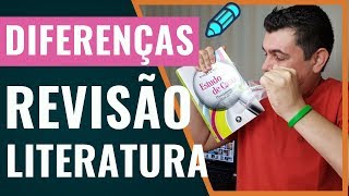 Revisão de Literatura os ASPECTOS comuns e DIFERENÇAS [upl. by Derag781]