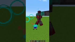 Mutant Netherite Golem vs Mutant Mobs shorts short minecraft gaming [upl. by Enawtna]