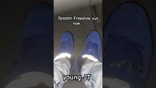 young JT  Spazzin Freestyle out now… blowup rap underground [upl. by Iblehs]