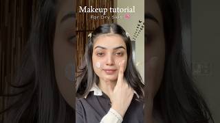 Step by Step make up tutorial for dry skin shortsyoutube [upl. by Annavoig319]