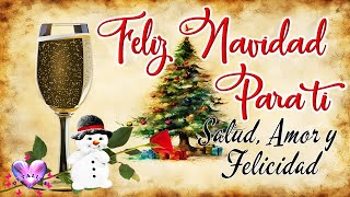 FELIZ NAVIDAD 2023 con BONITO MENSAJE DE NAVIDAD 🎄 PROSPERO AÑO NUEVO 2024 🎄Feliz noche buena [upl. by Annaid223]