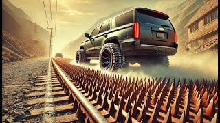 Cars vs Spikes Trap amp Tire Service BeamNGDrive beamngdrive beamng beamng gaming [upl. by Alastair186]