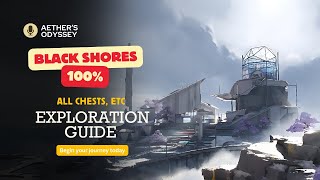 Black Shores Archipelago amp Tethys Deep 100 Exploration  All Chests amp Collectibles Wuthering Waves [upl. by Gorton249]