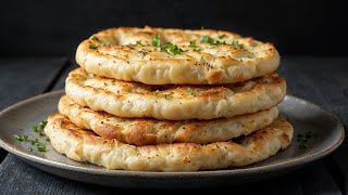 Pita bread recipe that will drive you crazy I can eat this bread every day [upl. by Yclehc]