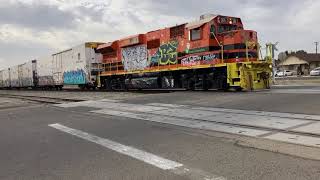 SJVR passing through Lemoore California old video [upl. by Kari]