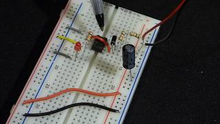 555 timer electronics astable mode circuit step by step build demonstration by electronzap [upl. by Senecal]