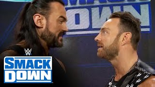 LA Knight stands up to Drew McIntyre SmackDown highlights Feb 16 2024 [upl. by Inhoj]