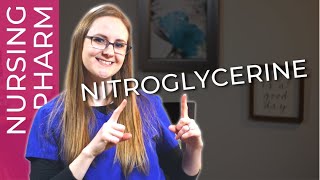 Nitroglycerine Side Effects and Mechanism of Action  Nursing Pharmacology [upl. by Lindsey]