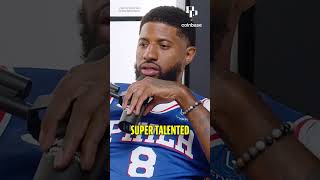 Paul George is Excited to Team up with Kelly Oubre Other Sixers [upl. by Valleau956]