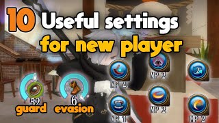 Useful settings for new player  Toram Online [upl. by Ydac457]