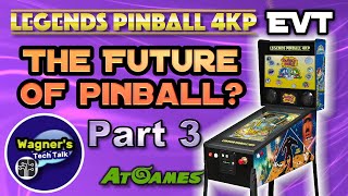 The Future of Pinball AtGames Legends 4K EVT OTG PART 3 [upl. by Oivalf]