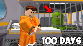 I Survived amp Escaped ALIEN Prison In ROBLOX [upl. by Ysdnil547]