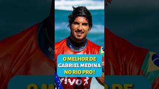 GABRIEL MEDINA NO RIO PRO 2024 wslbrasil wsl gabrielmedina surfing [upl. by Gussman]