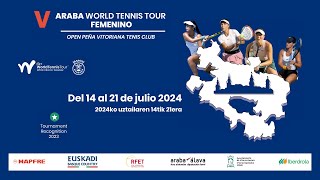 FINAL V Araba World Tennis Tour Femenino quotOPEN PEÑA VITORIANA TENIS CLUBquot [upl. by Aivatal948]