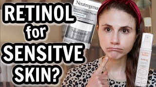 How to use RETINOL if you have SENSITIVE SKIN Dr Dray [upl. by Isayg]