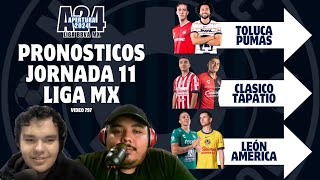 Liga Mx Apertura 2024 Pronósticos Jornada 11 [upl. by Radek]