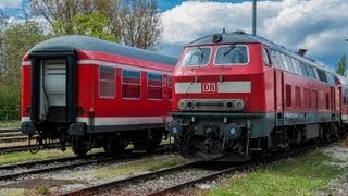 Zugverkehr Lindau  starring VT 628 aleX SBahn Vorarlberg BR 218 [upl. by Meeharb]