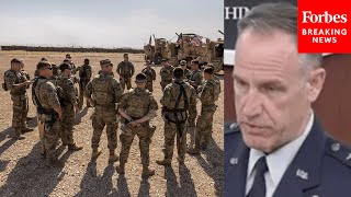 Can You Explain Reporters Grill Pentagon Spokesperson Over Revision To US Troop Numbers In Syria [upl. by Nivlak]