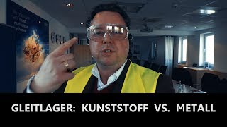 Gleitlager Kunststoff vs Metall  2 Tage bei Igus [upl. by Dnalram]