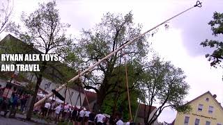 Our May 1 Tradition – The Maypole Maibaum [upl. by Nywloc]