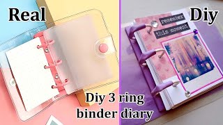 how to make 3 ring binder journal \ 3 ring binder journal \ 3ringbinder journal aesthetic [upl. by Otilia380]