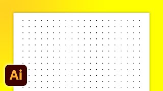 Easy Dotted Paper Bullet Journal Template In Illustrator CC [upl. by Hilaire]