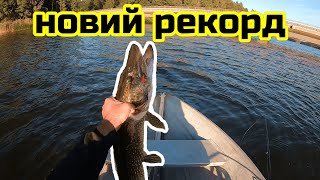 ЩУКАМОНСТР піймана Новий рекорд по щуці плюс бонусом 4 класних окуня Biger Pike Perch Fishing [upl. by Sinclare]