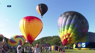 Quechee Balloon Festival returns for 43rd year [upl. by Denice]