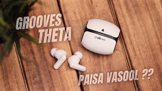 Grooves Theta TWS Gaming Earbuds Unboxing amp Review  Best Gaming Earbuds Under 1500 [upl. by Natsyrt]