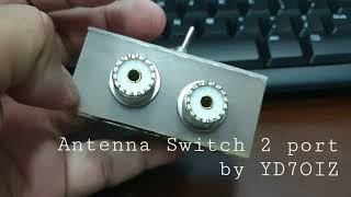 DIY Antenna Switch 2 Port VHFUHF [upl. by Eciram856]