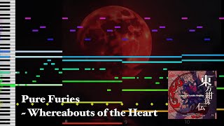 【東方紺珠伝】Pure Furies  Whereabouts of the HeartTHFont Remix [upl. by Jany]