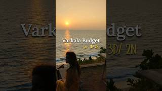 Varkala Budget Trip 💰 varkala varkalabeach [upl. by Adamsun213]