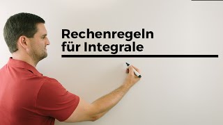 Rechenregeln für Integrale  Mathe by Daniel Jung [upl. by Necila]