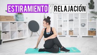 ESTIRAMIENTOS y RELAJACIÓN  Ejercicios para aliviar el dolor cervical [upl. by Jeffcott458]