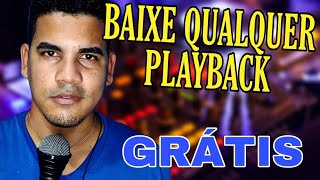 COMO BAIXAR QUALQUER PLAYBACK GRATIS COM APP playback music [upl. by Julienne]