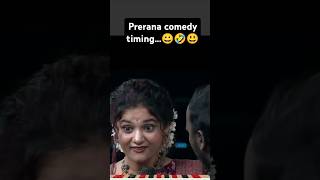 Prerana comedy timing 🤣😃 biggboss satishvoru funny preana [upl. by Ellahcim485]