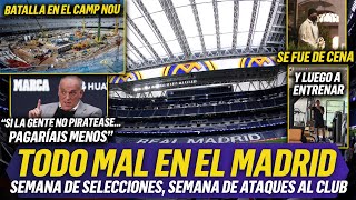 💥 RIDÍCULO con la LICENCIA del BERNABÉU CAMPAÑA contra MBAPPÉ y TAPAN la PELEA en el CAMP NOU [upl. by Kaye525]